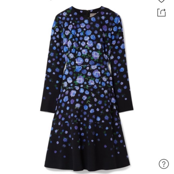 Lela Rose Dresses & Skirts - Lela Rose Floral Crepe Dress - size 4